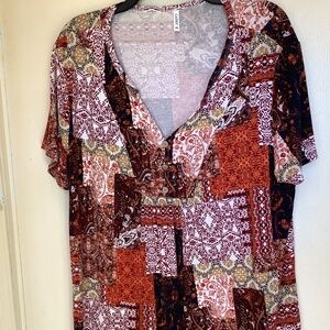 Woman Short Sleeve / Cathy 2XL / Tunic Top